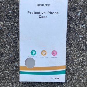 Krichit Protective Phone Case Cover For iPhone 7/8/SE Crystal Clear Shockproof